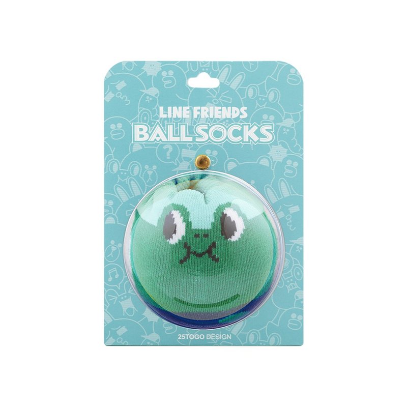 LINE FRIENDS球袜_咦？！雷纳德 - 袜子 - 其他材质 多色