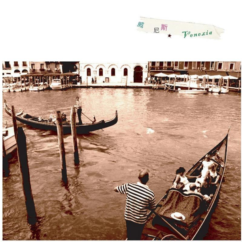 意大利旅行摄影明信片 - 卡片/明信片 - 纸 