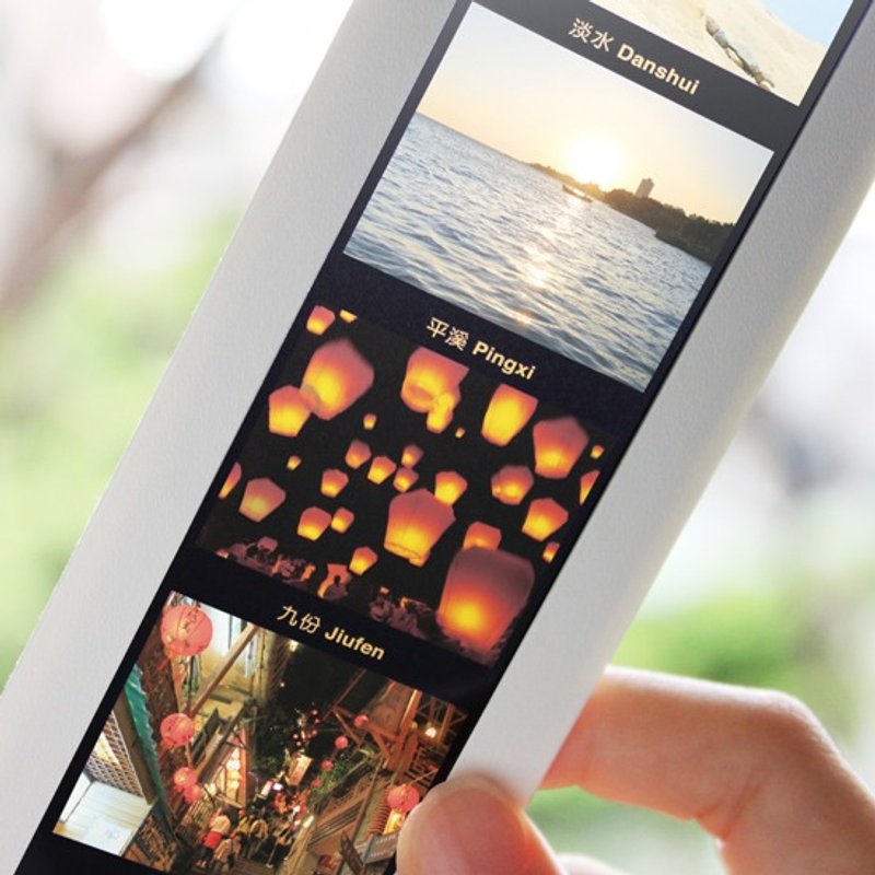 【生日/祝福/圣诞书签】幻灯书签 / 新北市 - 书签 - 纸 多色