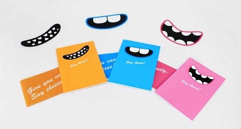 Say Cheese! 组合包 ( 笔记本+文件夹各1 ) - 笔记本/手帐 - 纸 