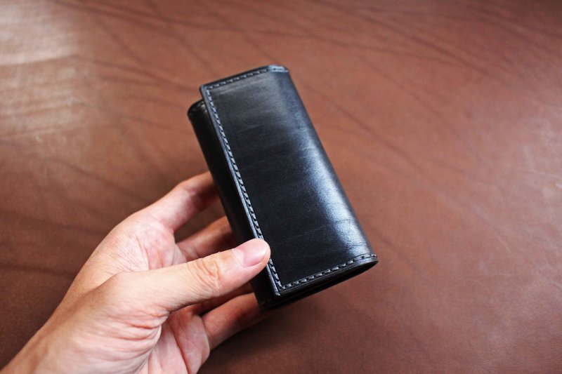 【VULCAN 四扣钥匙包】KeyHolder  瑞士amiet五金 意大利植鞣牛革 - 钥匙链/钥匙包 - 真皮 咖啡色