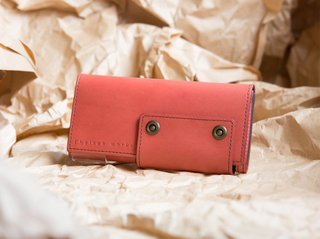 Wallet [Garcia] #pink - 皮夹/钱包 - 真皮 粉红色