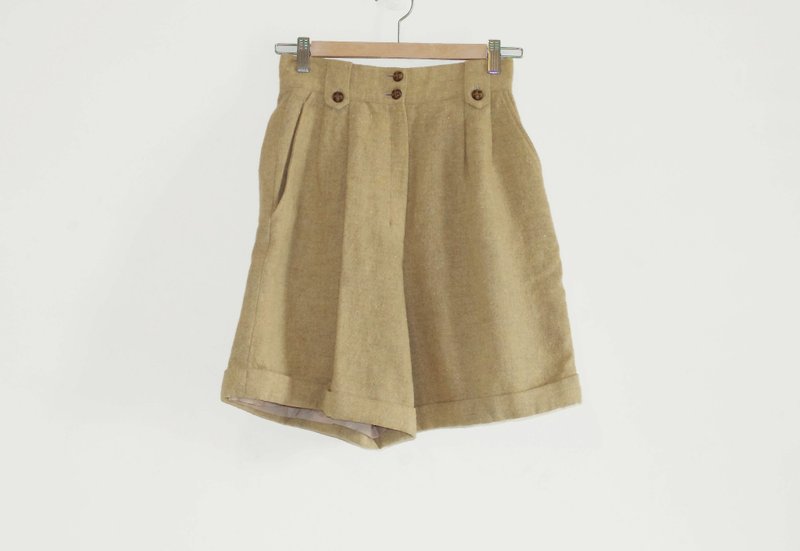 ♫~亚麻裤 - 女装长裤 - 其他材质 金色