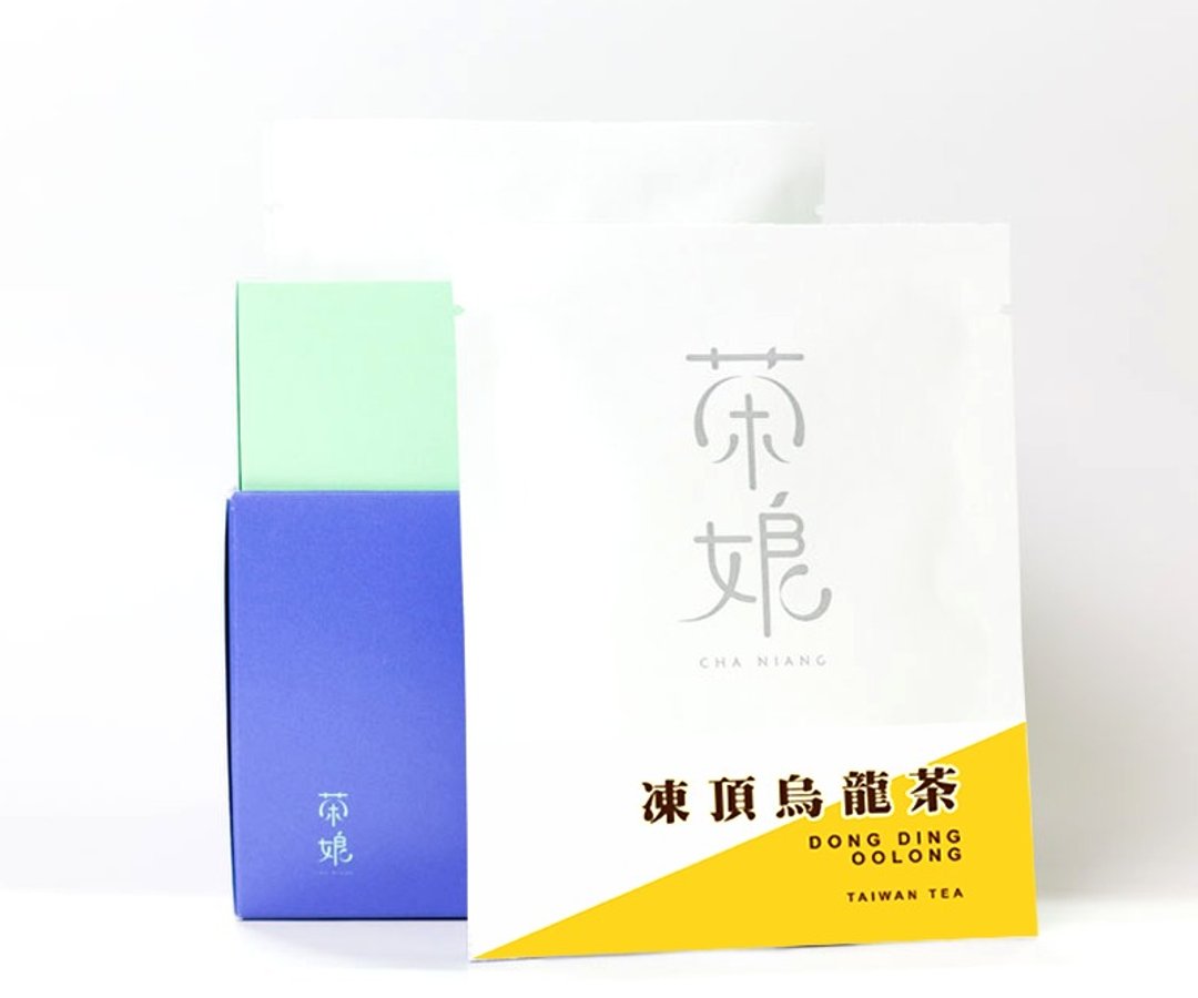 冻顶乌龙茶 | 台湾阿里山 | 炭焙熟果香、浓郁回甘 | 保证无添加 | 新式台茶道 | 3包入 【茶娘Chaniang】 - 茶 - 纸 黄色