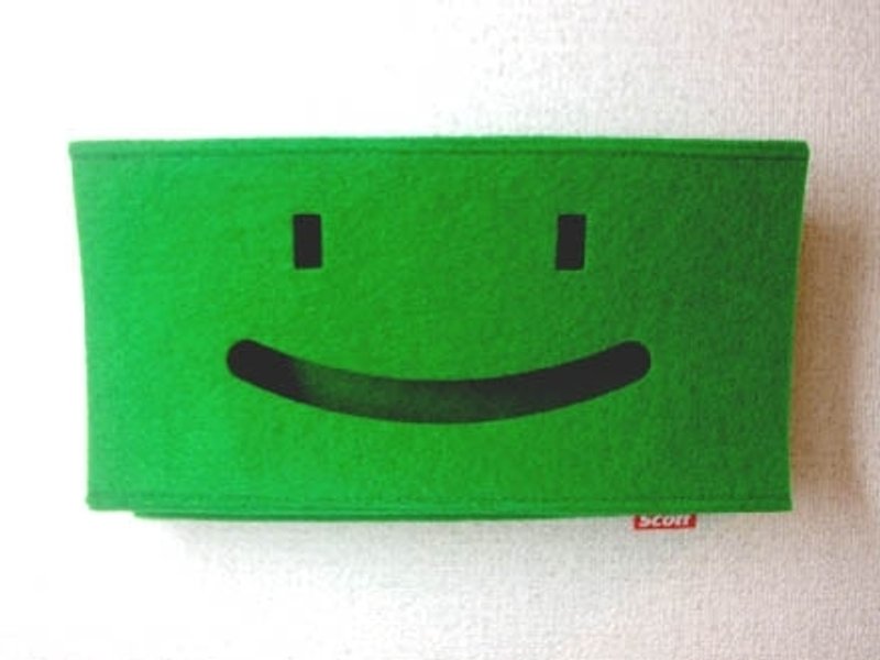 日本 scott 面纸盒 绿色  - 其他 - 其他材质 绿色