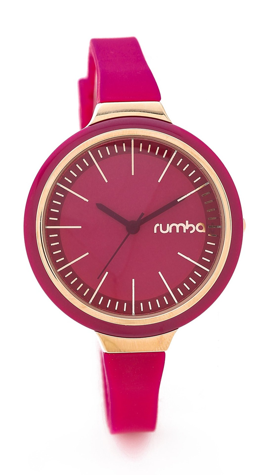 { Rumba Time } 美国 纽约 潮流 时尚 表牌 Orchard Gloss - 桑酒红 - 女表 - 其他金属 红色