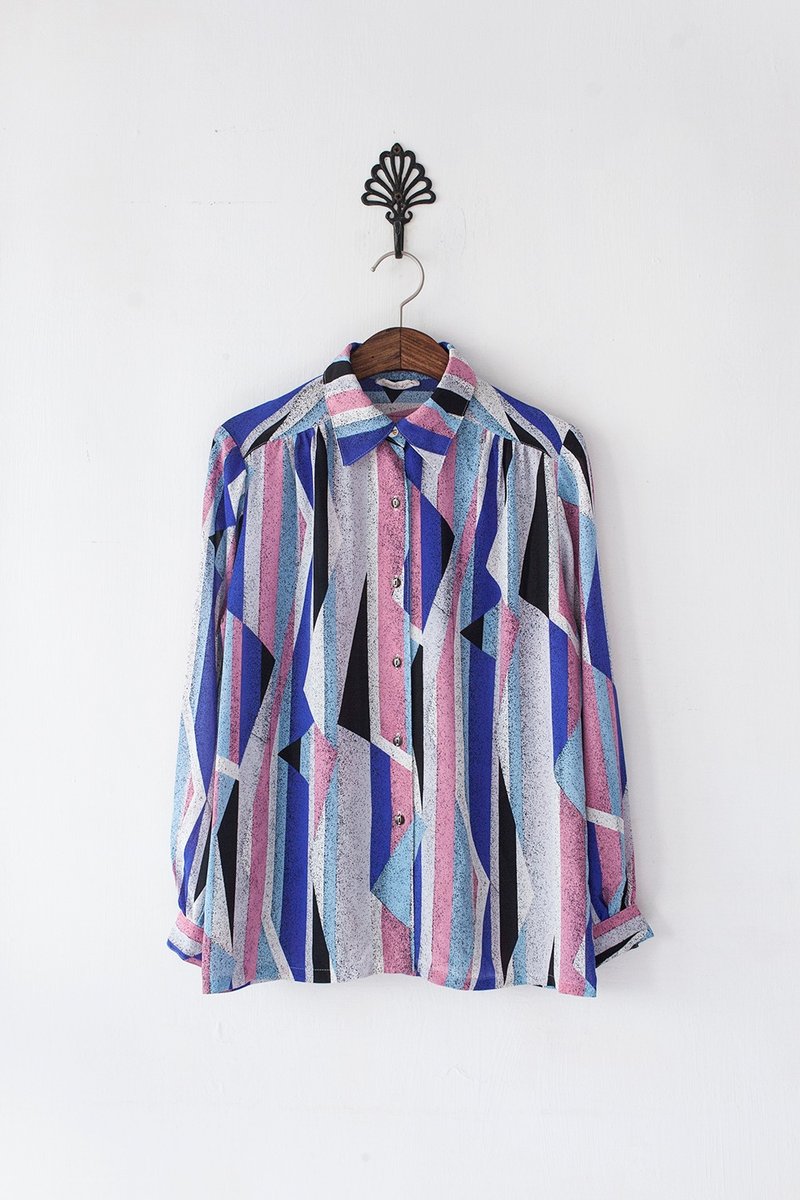 Banana Flyin’ ｜古着｜日本 复古着 彩色 长袖衬衫 - 女装衬衫 - 其他材质 