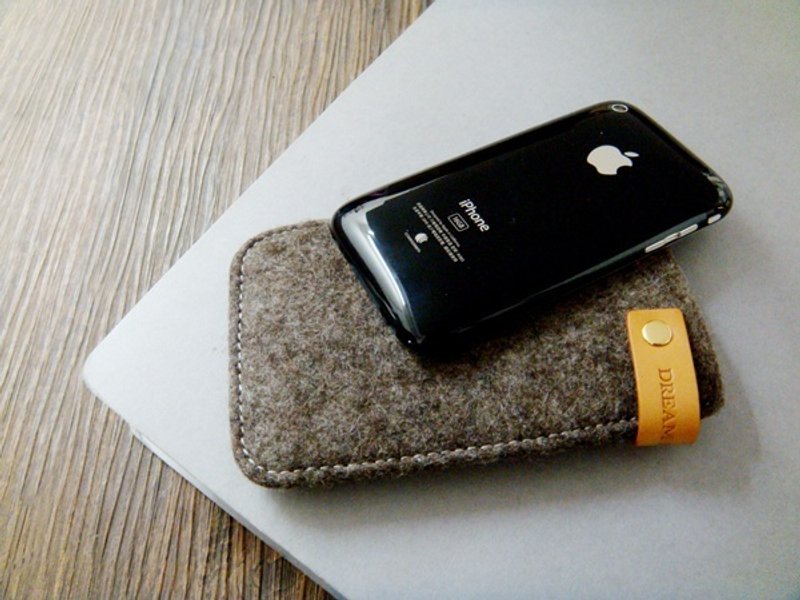 自然深灰款 iPhone系列转式手机保护套 - 其他 - 羊毛 灰色