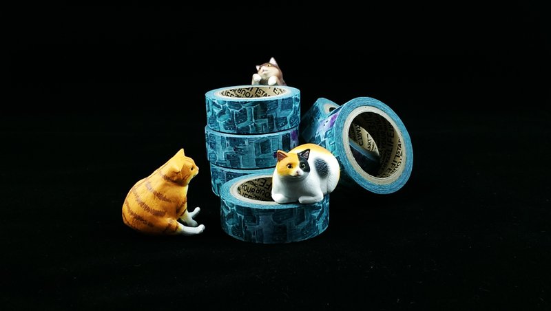 KATRINA 《邮箱》纸胶带 - 纸胶带 - 纸 绿色