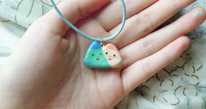 我们，小山／胸针或项饰 - 其他 - 其他材质 绿色