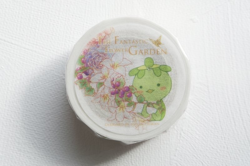 EGG烫金梦幻花园纸胶带 - 纸胶带 - 纸 