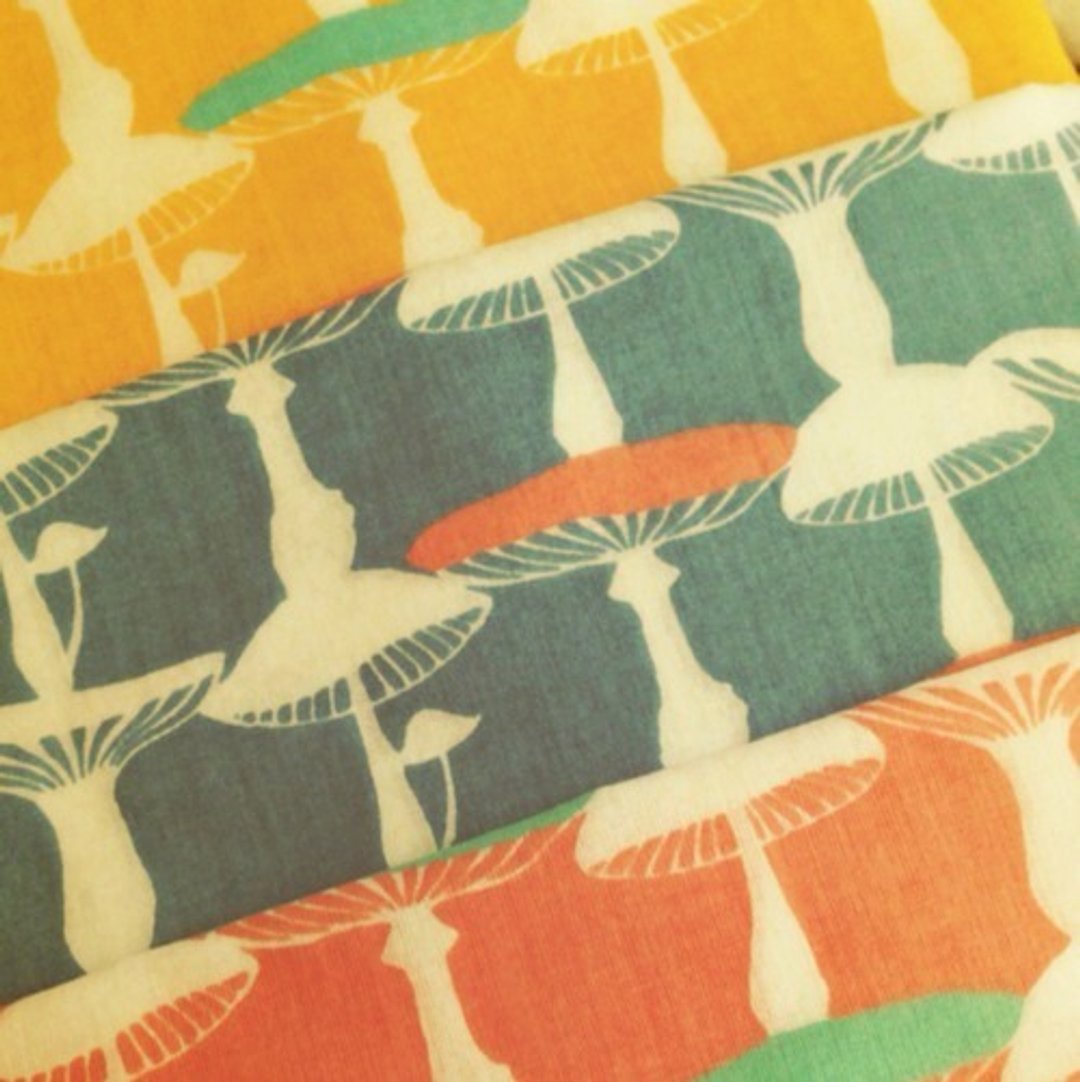 Mushroom cow towel - 毛巾浴巾 - 棉 