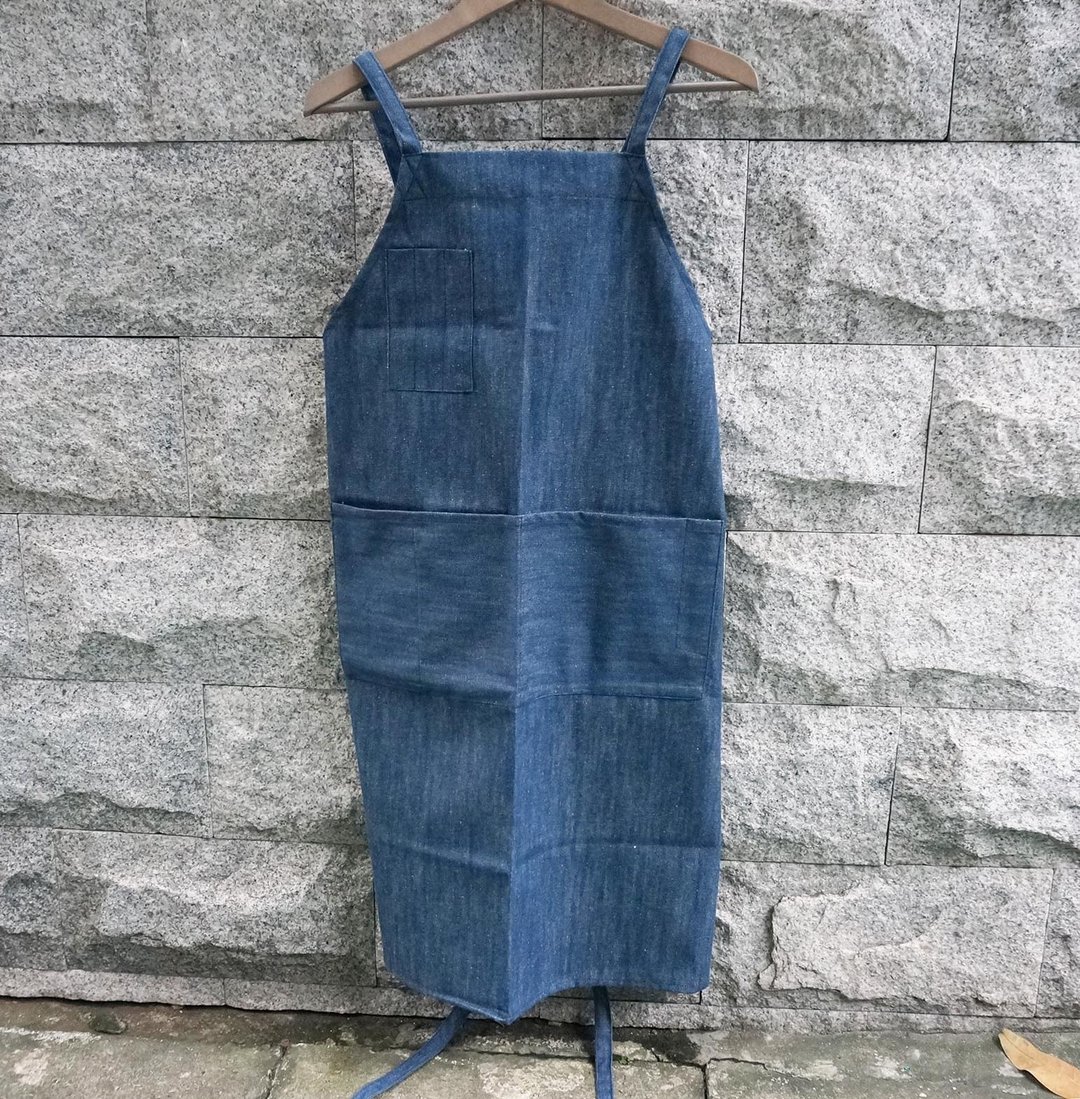 Sienna职人工作服围裙 - 围裙 - 其他材质 蓝色