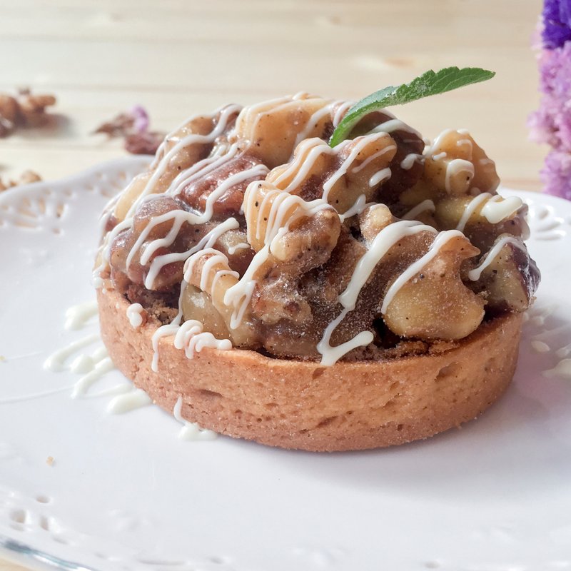 Cup'o Story胡桃钳跳芭蕾〖坚果咖啡塔〗 - 咸派/甜派 - 新鲜食材 咖啡色