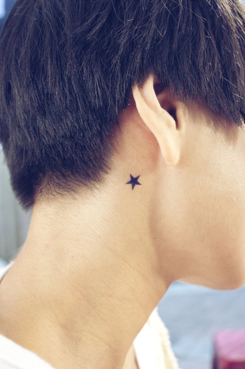 Surprise Tattoos / Love star 星星的爱 刺青 纹身贴纸 - 纹身贴 - 纸 多色