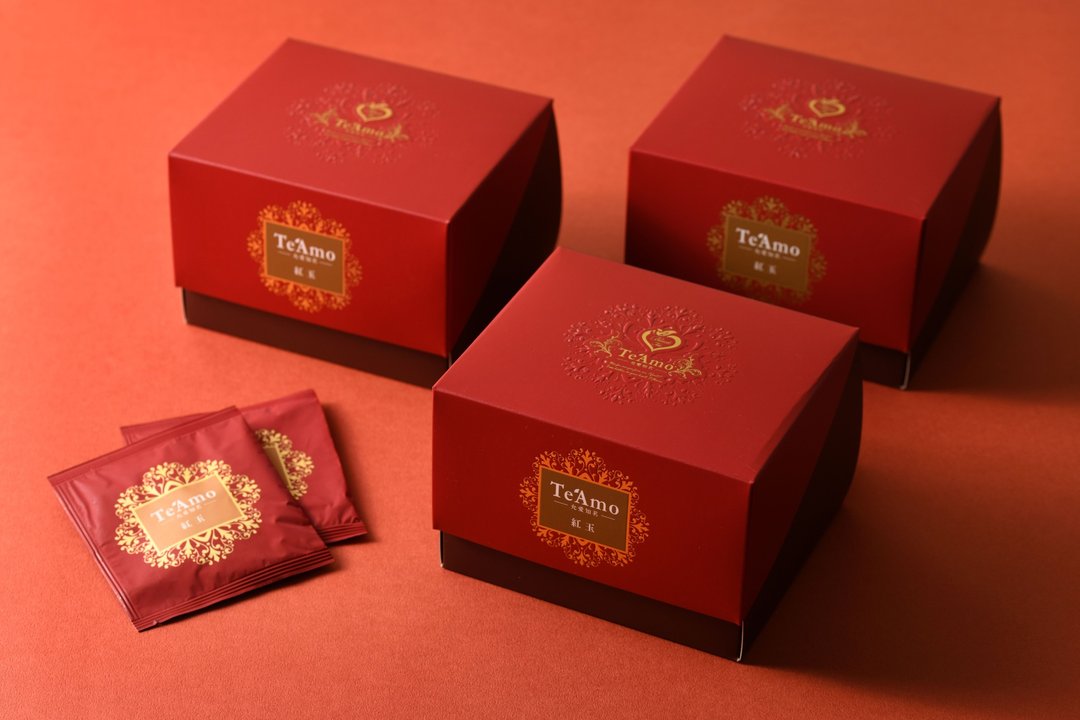 【Te'Amo 红茶专卖店】茶包盒系列 - 红玉-台茶18号 (15入) - 茶 - 其他材质 红色