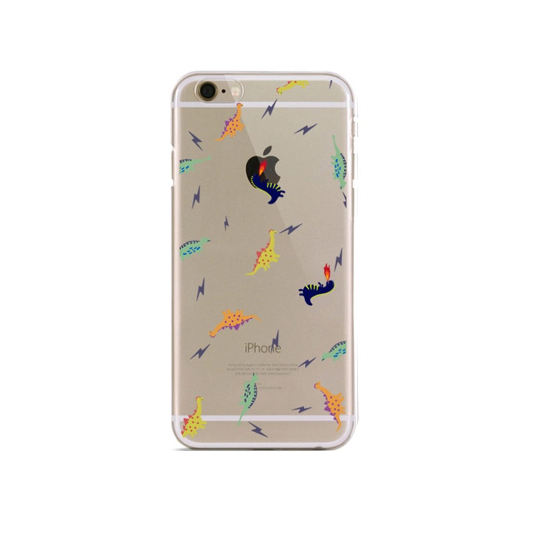 女孩寓所 :: Artshare  x iphone 6 plus 透明手机壳-哥吉拉 - 手机壳/手机套 - 塑料 红色