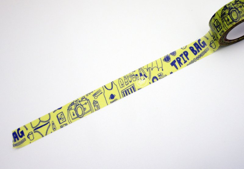 BLR 设计师 Magais 旅行 限量 纸胶带 - 纸胶带 - 纸 绿色