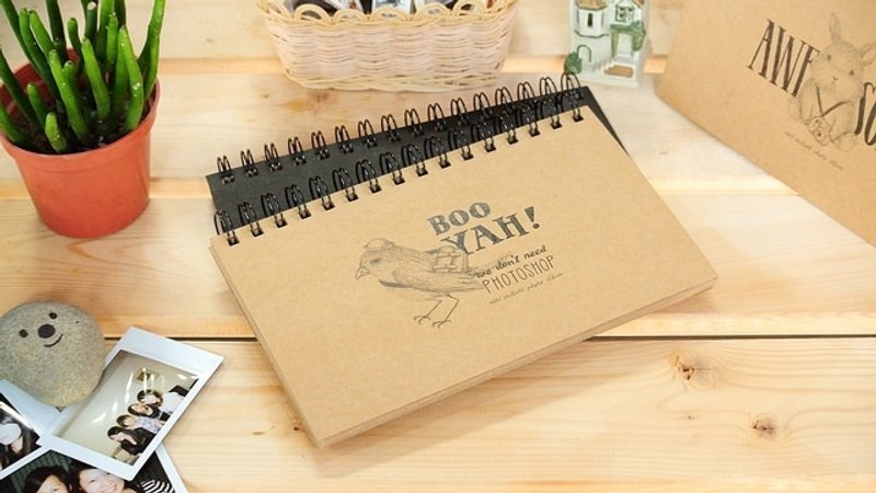 mini album 拍立得相本 v.2-牛皮/BOOYAH! - 相簿/相册 - 纸 金色