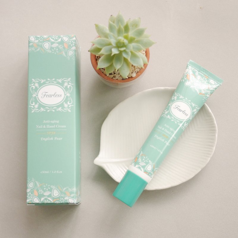 <即期特惠价>肌肤新习惯Fearless抗老防晒护手霜SPF8(英国梨) - 防晒 - 其他材质 绿色