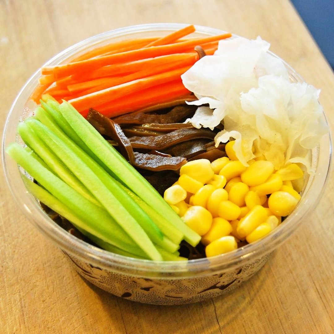黑木耳凉拌菜 x 醋拌养生五色蔬│清爽开胃、轻食沙拉 - 熟食小吃 - 新鲜食材 多色