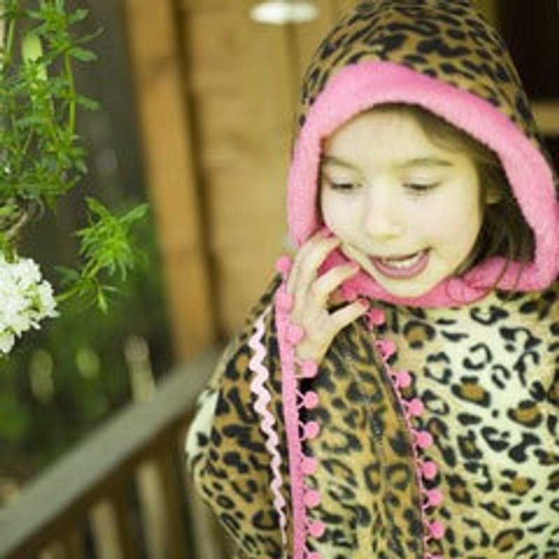 2014 秋冬 美国peri 手工披风斗篷--粉红豹纹 - 其他 - 其他材质 咖啡色