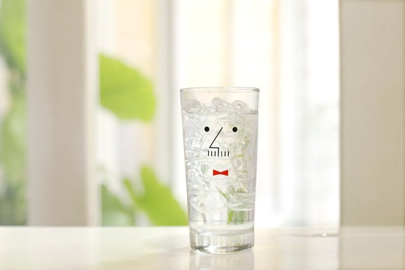 你好绅士。水杯 - 茶具/茶杯 - 玻璃 黑色