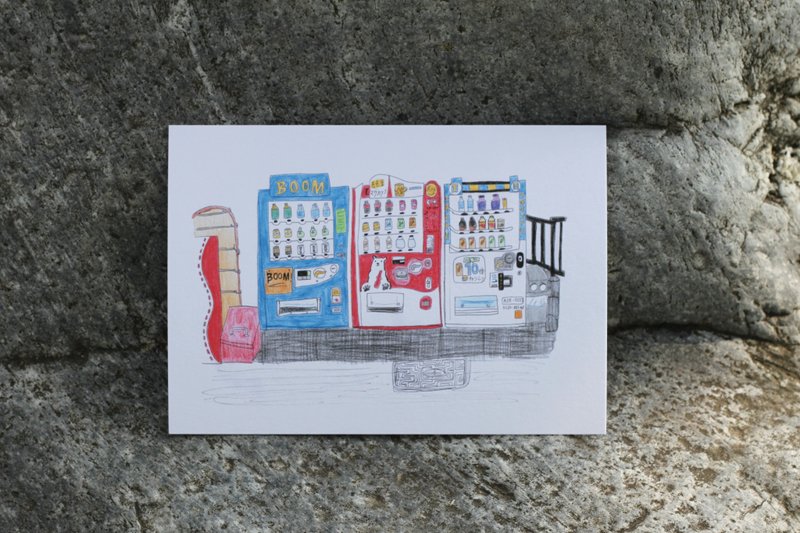 喝一口温暖 | 明信片  买五送一 - 卡片/明信片 - 纸 多色