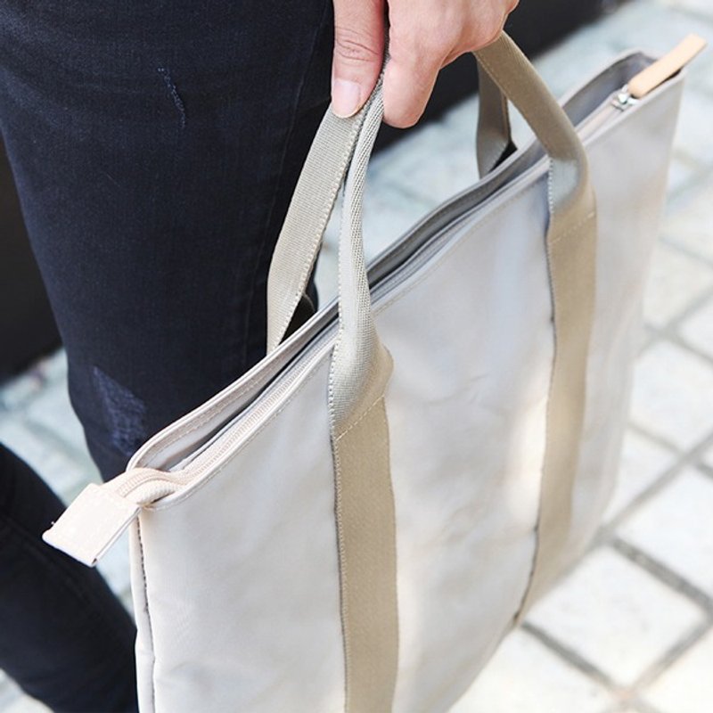 【牛一水佘】韩国 ithinkso 手提电脑包 事务包 BASIC BRIEF TOTE 可放15寸笔电 都会 简约 - 电脑包 - 其他材质 