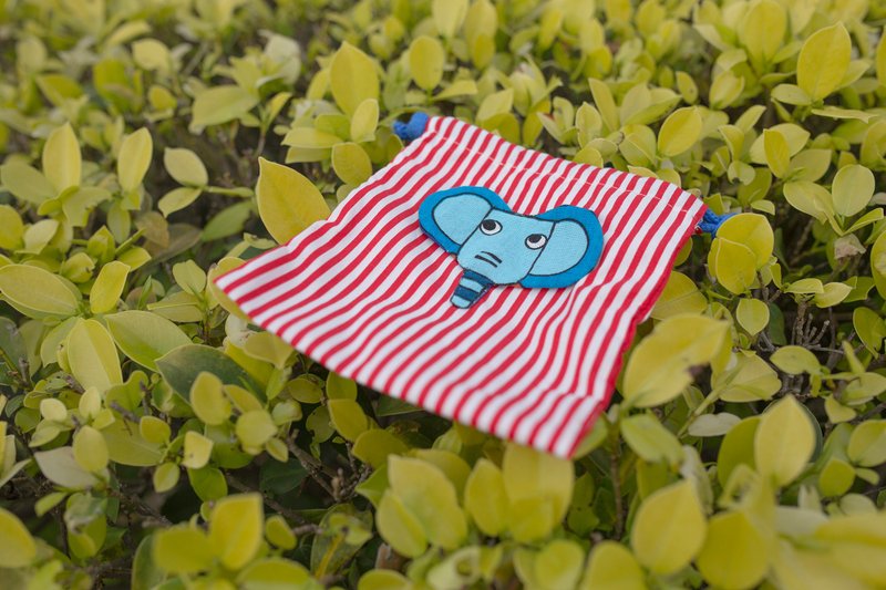 ZOO // 大象 // 束口袋 - 化妆包/杂物包 - 其他材质 多色