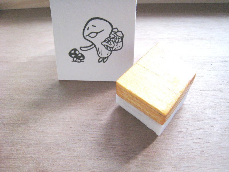 方吉采菇 - 卡片/明信片 - 木头 