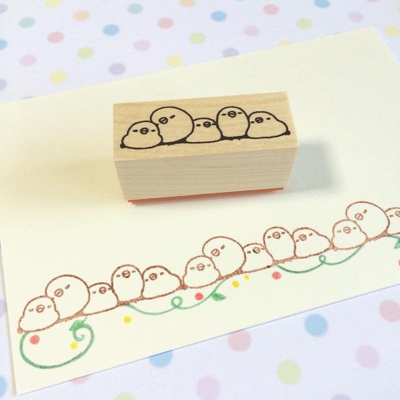 stamp - 印章/印台 - 木头 咖啡色