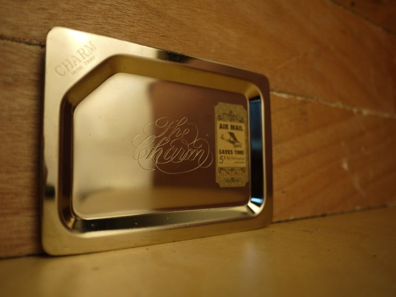 摩登时代【严选商品】国外带回 CHARM 铜制 方型 饰品 配件 收纳盘(复古/VINTAGE/实铜) 3113 - 摆饰 - 其他金属 金色