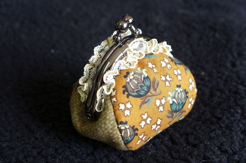 古典美人  口金包/零钱包 - 零钱包 - 粘土 咖啡色