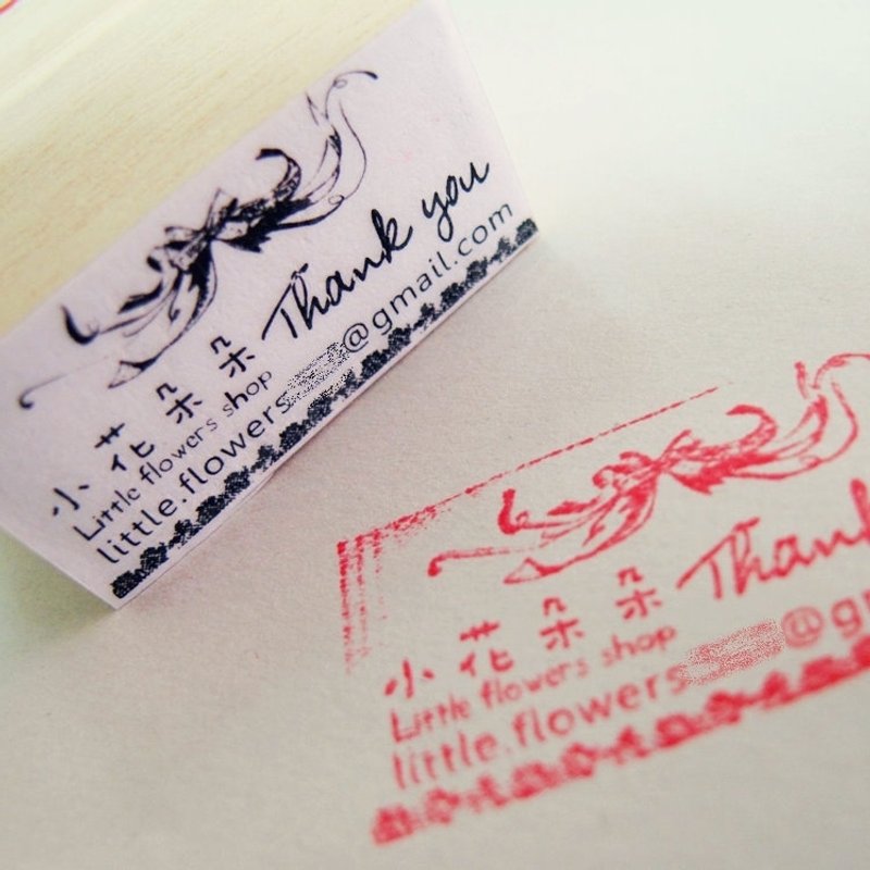 定制化店章 x 印章 x 把店家资讯独一无二的传达出去 ! :) - 印章/印台 - 木头 