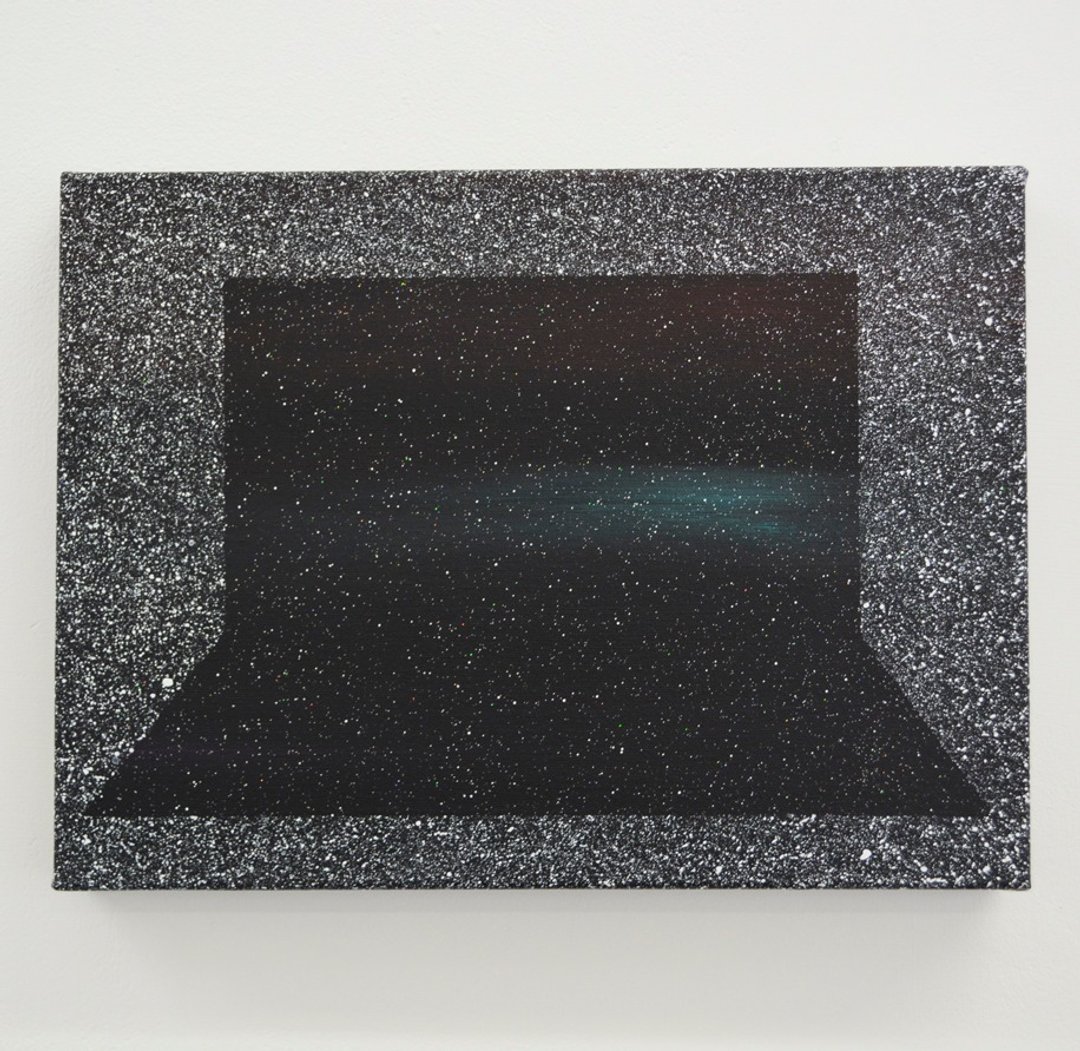 点点 窗 银河 星星 宇宙 星空 抽象 画布创作 - 摆饰 - 其他材质 黑色