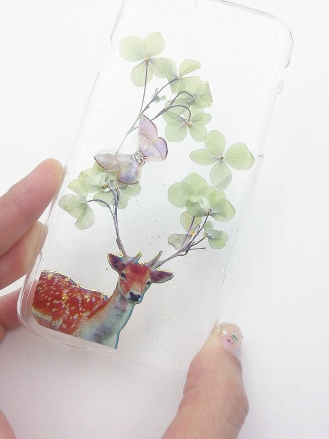 【Lost and find】神鹿 phone case手机壳 - 手机壳/手机套 - 塑料 绿色