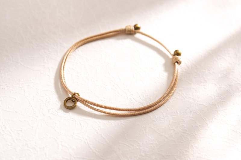 Charlene牵引 莹丝手绳-B款10L-手作 手环 手链 对链 脚链 项链 - 手链/手环 - 其他金属 金色