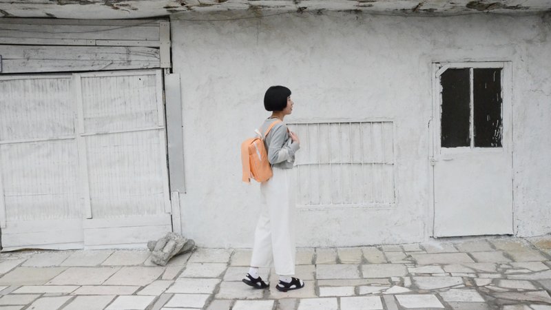 好日推好物商品：后背包＿牛奶橘 - 后背包/双肩包 - 其他材质 橘色