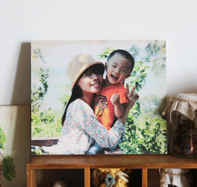 湘-NSJ 家饰挂画系列-幸福的家 - 摆饰 - 木头 多色