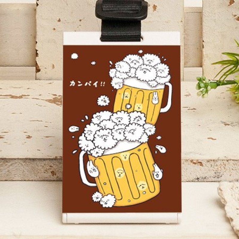 morishu捷运证件票夹/手机座-啤酒泡泡羊咩咩 - 证件套/卡套 - 塑料 多色