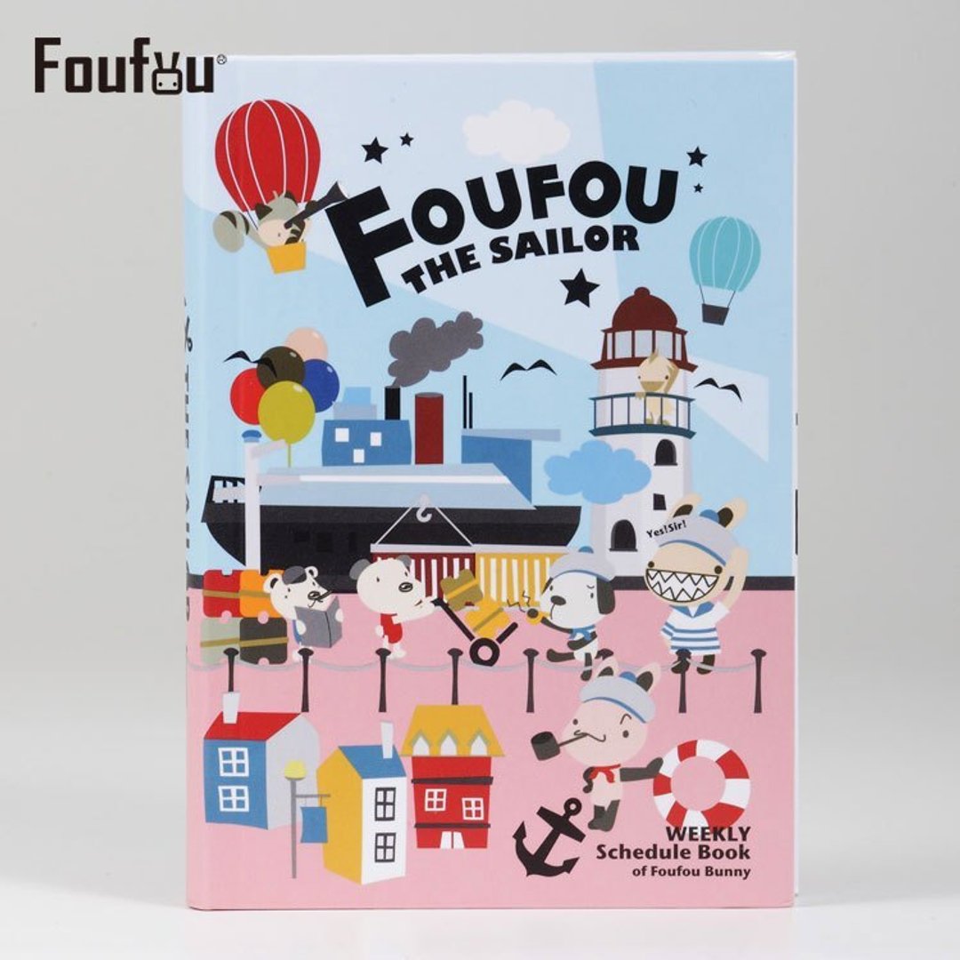 《Foufou》- 全新版本Foufou万年行事历-周记事-水手启航The Sailor   - 笔记本/手帐 - 纸 