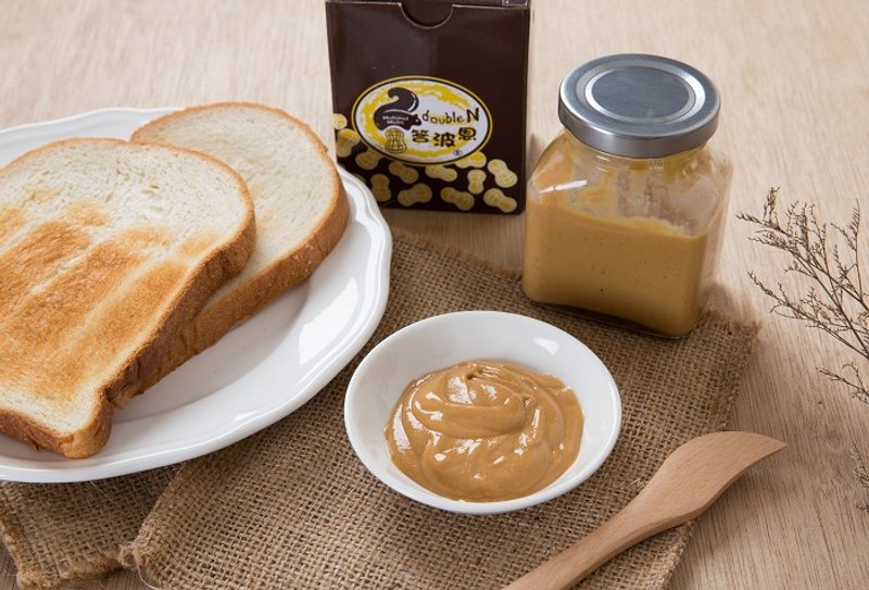 Double N天然手工坚果酱系列[花生酱] - 果酱/抹酱 - 新鲜食材 金色