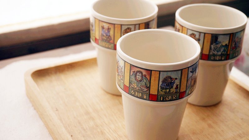 【好日恋物】荷兰英文单字杯 - 茶具/茶杯 - 其他材质 多色