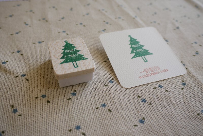 ●MERRY CHRISTMAS●  手工印章-圣诞树 - 其他 - 其他材质 绿色