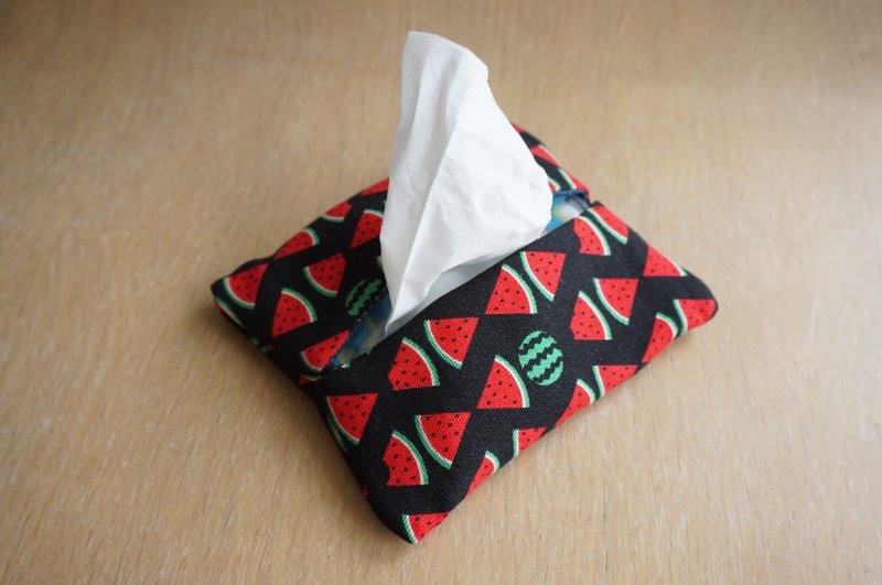 浓眉・鼻涕虫必备・西阿瓜・面纸套 - 其他 - 棉．麻 黑色