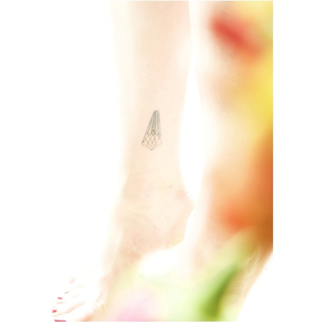 我的珠宝盒- 水晶-2入纹身贴纸 原创手绘设计 - 纹身贴 - 纸 黑色