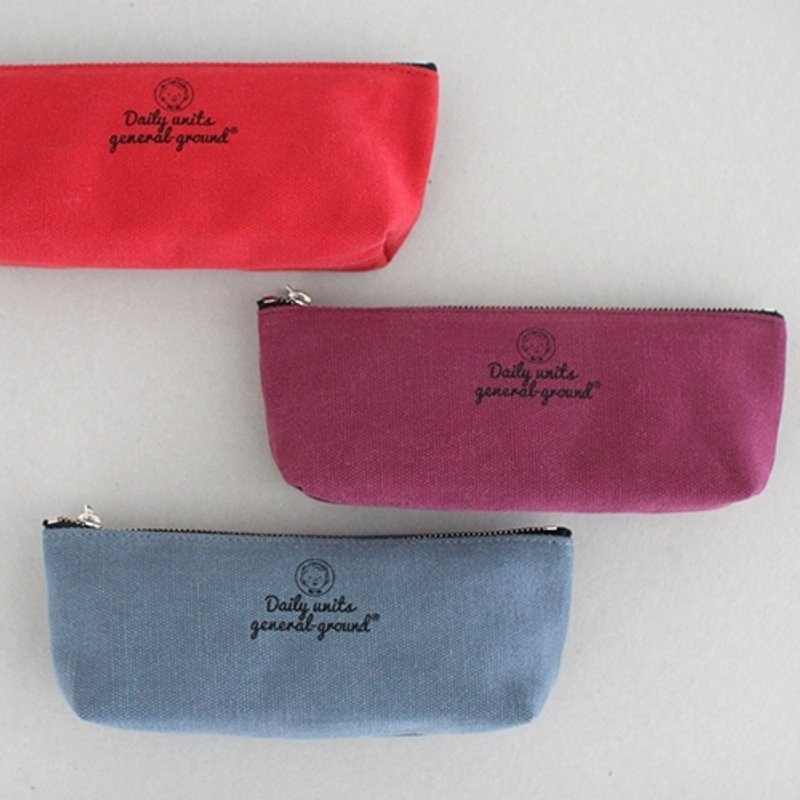 韩国Afrocat General-ground Cotton Case_P 手帐 笔袋 铅笔盒 收纳 - 铅笔/自动铅笔 - 其他材质 多色