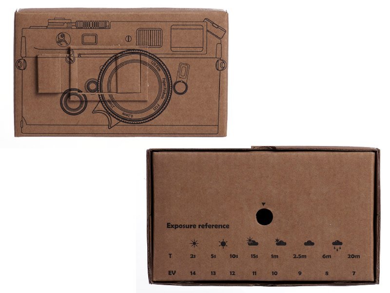 120底片规格针孔相机-6x6画幅-瓦楞纸质相机 - 木工/竹艺/纸艺 - 纸 咖啡色