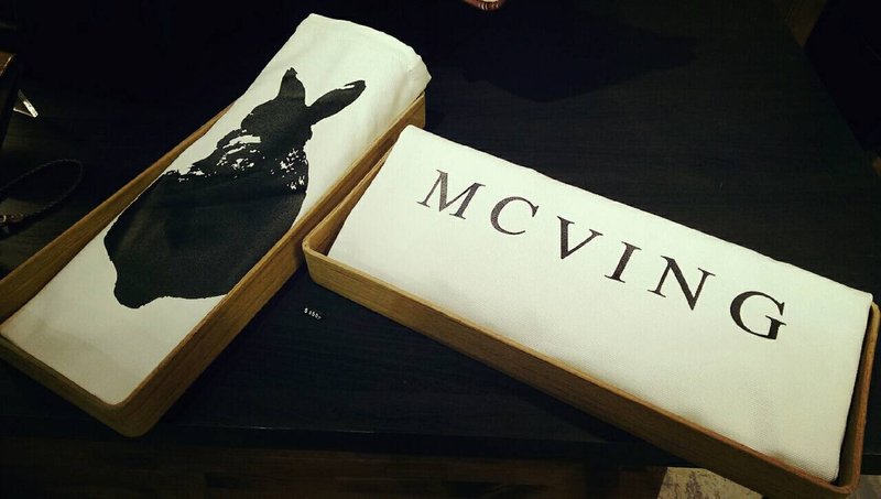 [McVing]夏日海滩米色胚布帆布袋/托特包 - 侧背包/斜挎包 - 其他材质 白色